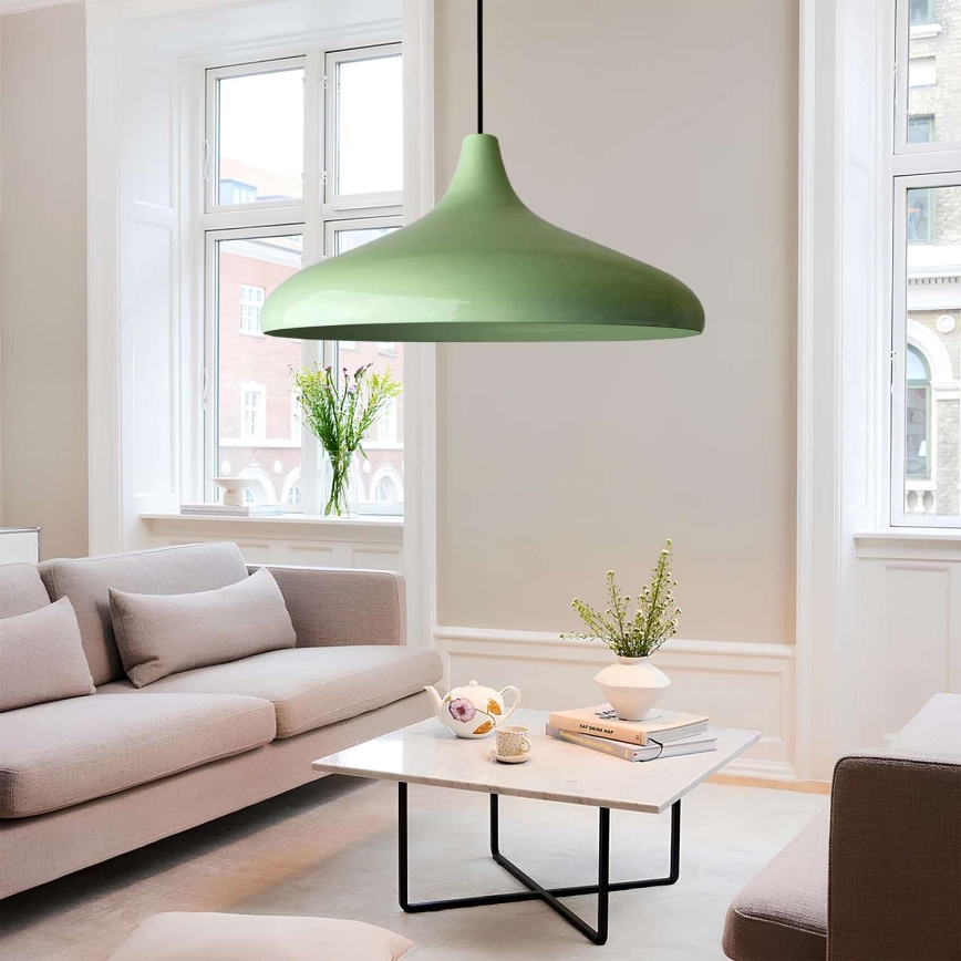 Viseća lampa VULCANO 1xE27/40W/230V zelena