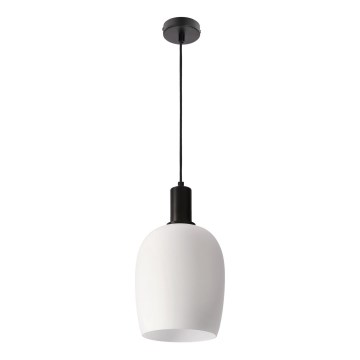 Viseća lampa WOLKEN 1xE27/40W/230V bijela/crna