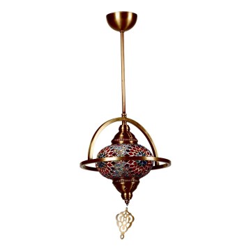 Viseća lampa YENI 1xE27/40W/230V brončana