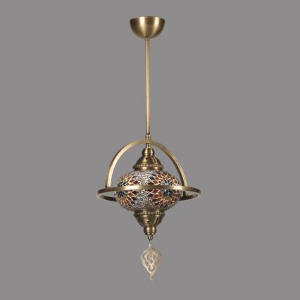 Viseća lampa YENI 1xE27/40W/230V brončana