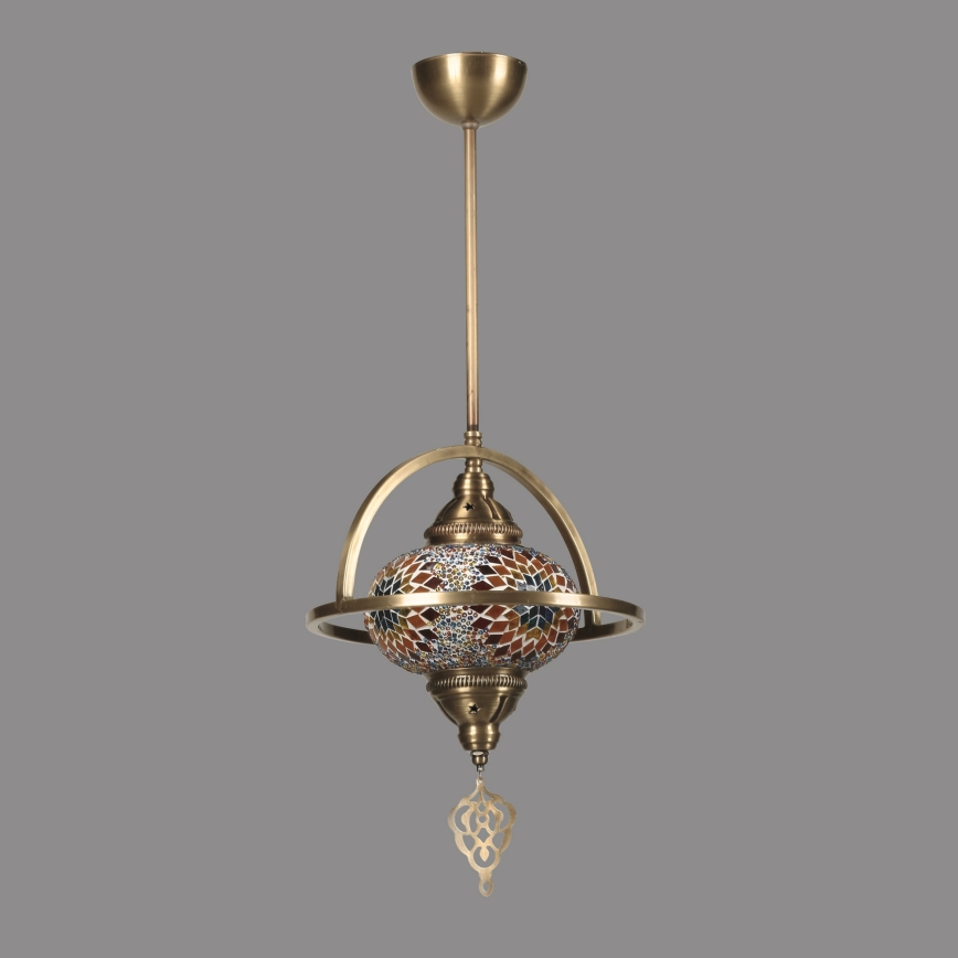 Viseća lampa YENI 1xE27/40W/230V brončana