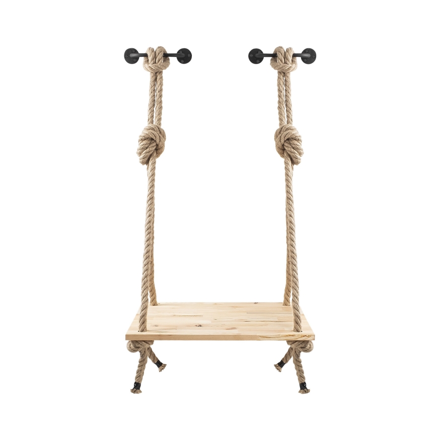 Viseća polica 90x60 cm smeđa