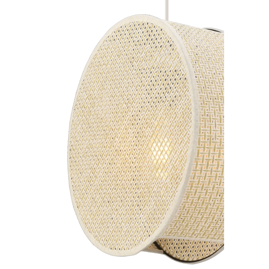 Viseća svjetiljka na kabelu BIG DRUM 1xE27/60W/230V krem boje