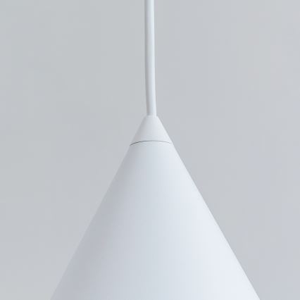 Viseća svjetiljka na kabelu ETNA II 1xE27/15W/230V Ø 18,5 cm bijela