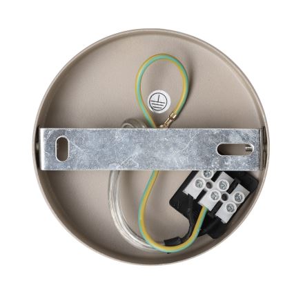 Viseća svjetiljka na kabelu FERRO 1xE27/15W/230V siva