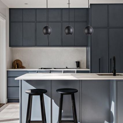 Viseća svjetiljka na sajli 1xGU10/10W/230V, promjer 11 cm, masivni jasen