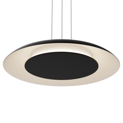 Viseći LED luster na sajli PIATTINO LED/30W/230V 2700/3200/4000K Ø 40 cm crni