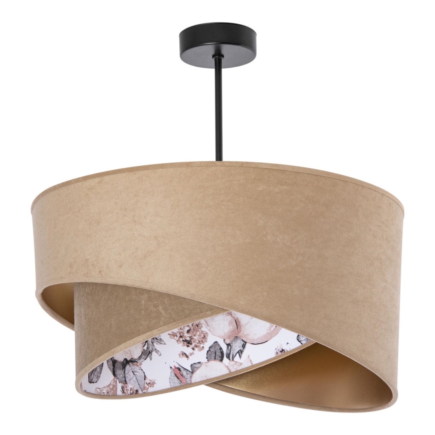 Viseći luster 1xE27/60W/230V bež