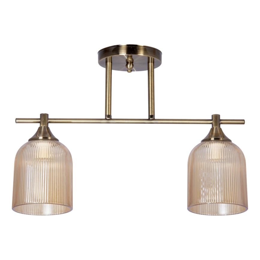 Viseći luster 2xE14/60W/230V mesing