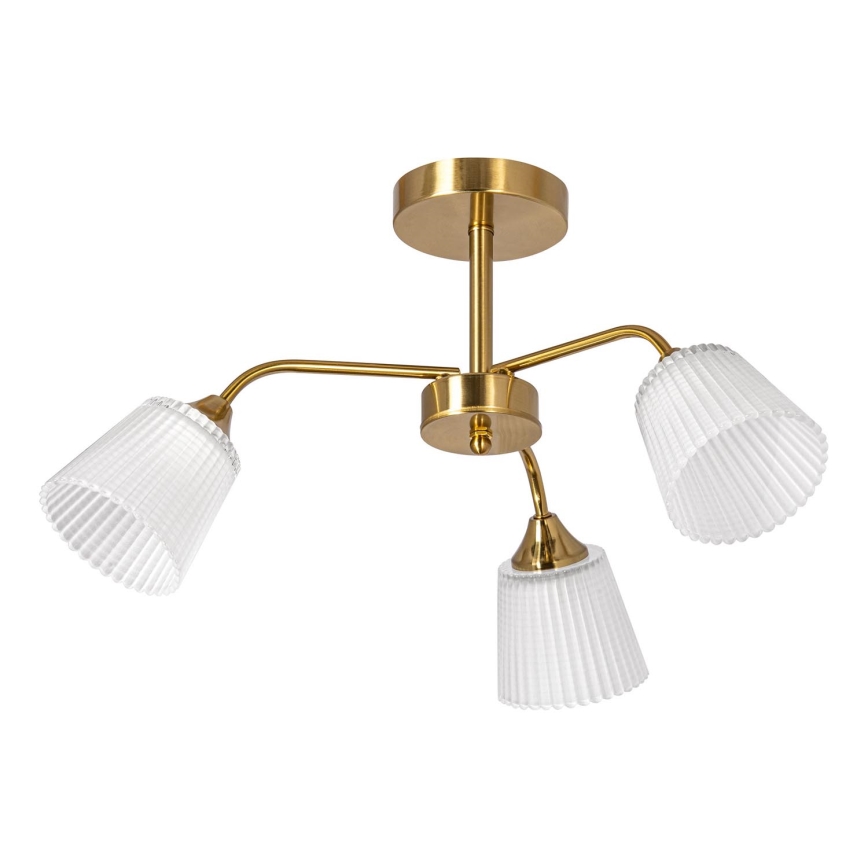Viseći luster 3xE14/60W/230V zlatna