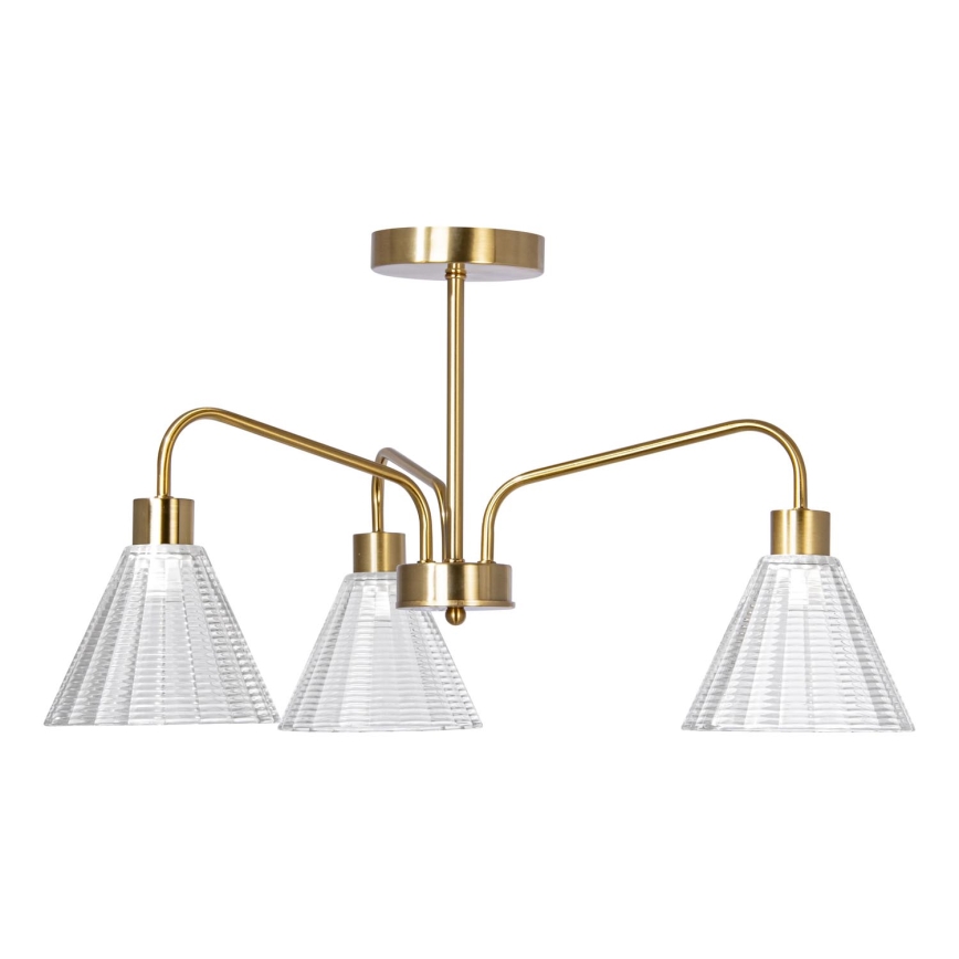 Viseći luster 3xE27/60W/230V zlatna