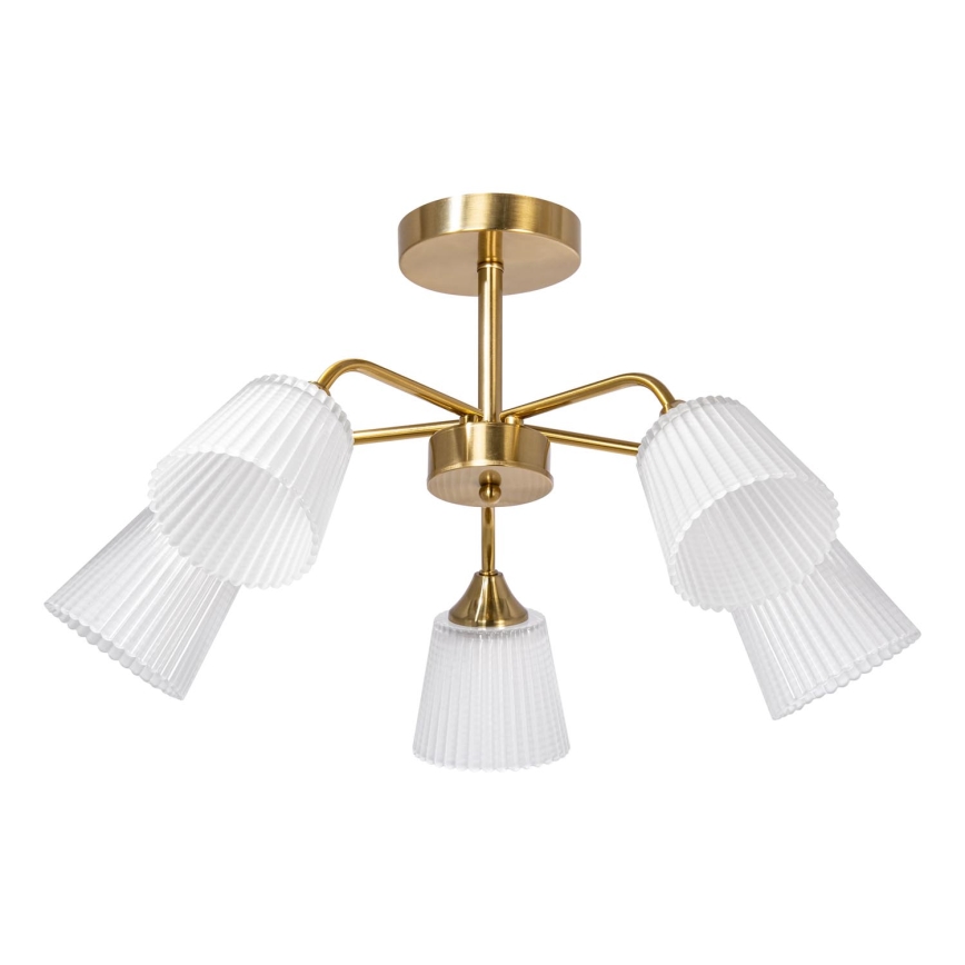 Viseći luster 5xE14/60W/230V zlatna