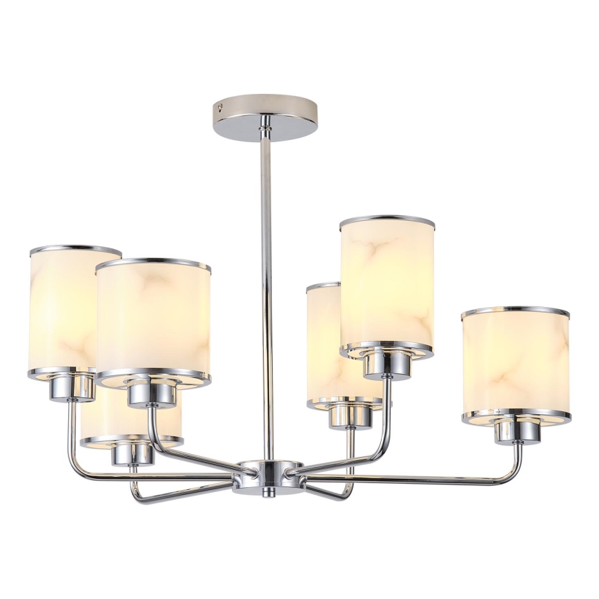 Viseći luster 6xE27/60W/230V