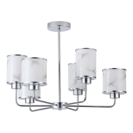 Viseći luster 6xE27/60W/230V