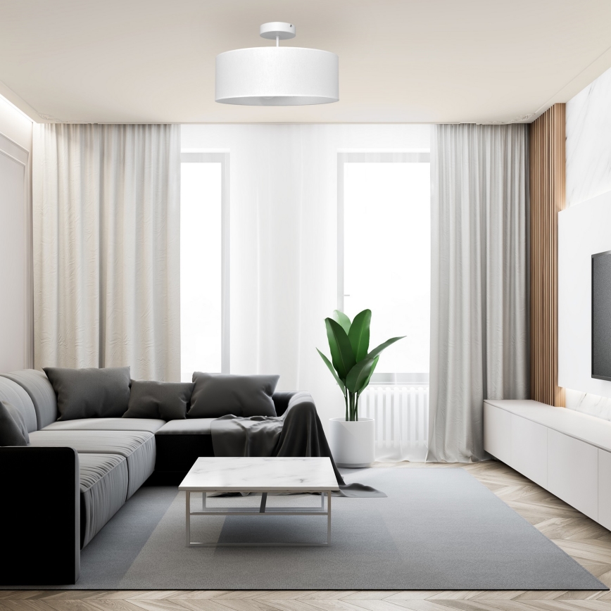 Viseći luster ALBA 3xE27/15W/230V bijela