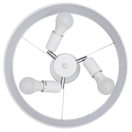 Viseći luster ALBA 3xE27/15W/230V bijela