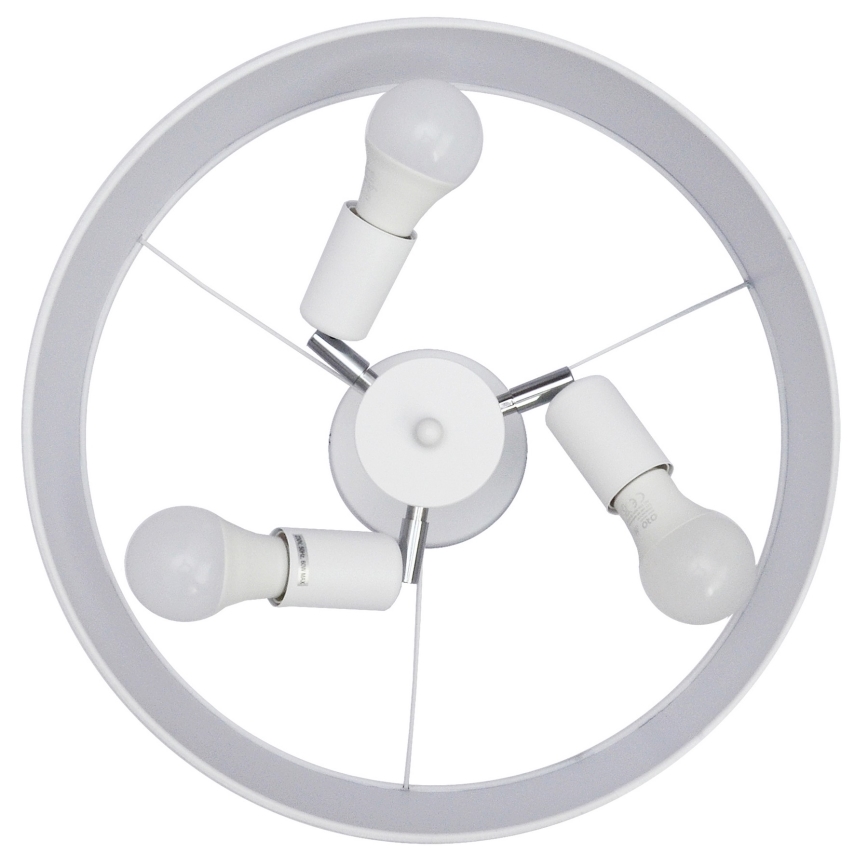 Viseći luster ALBA 3xE27/15W/230V bijela
