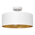 Viseći luster ALBA 3xE27/15W/230V bijela/zlatna