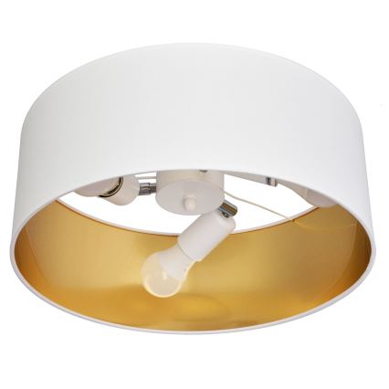 Viseći luster ALBA 3xE27/15W/230V bijela/zlatna