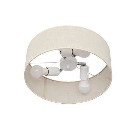 Viseći luster ALBA 3xE27/15W/230V krem