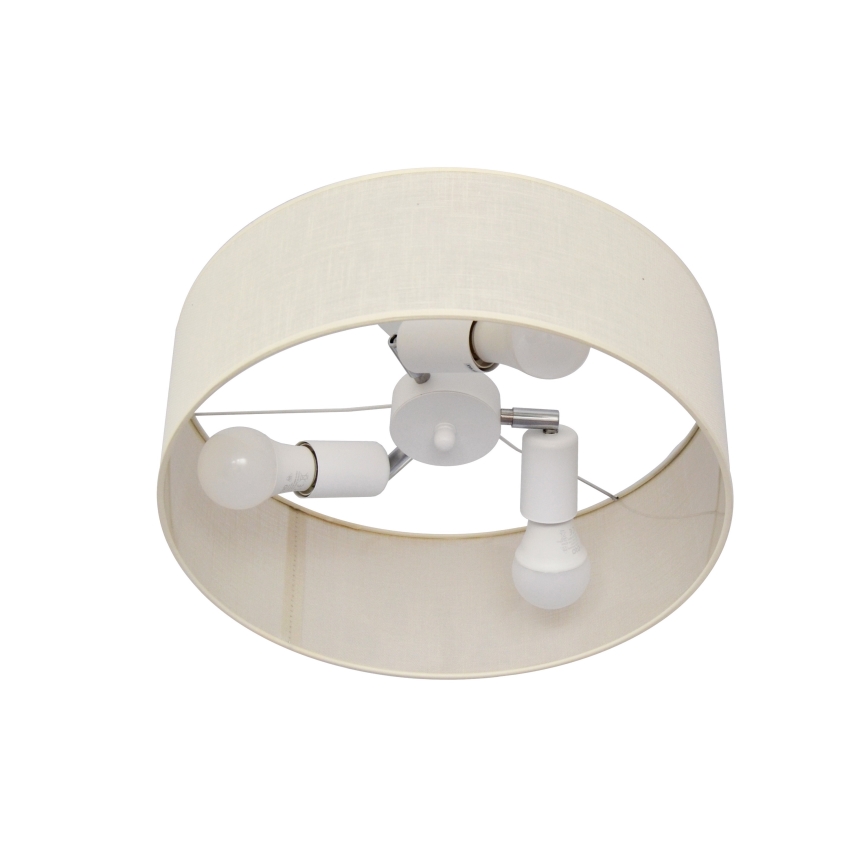 Viseći luster ALBA 3xE27/15W/230V krem
