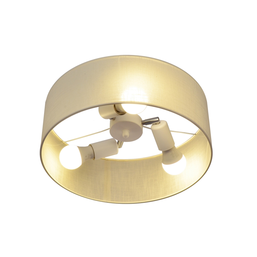 Viseći luster ALBA 3xE27/15W/230V krem