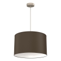 Viseći luster ARDEN 1xE27/15W/230V Ø 40 cm bež/smeđa