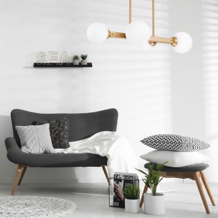 Viseći luster ASTRO 4xG9/5W/230V zlatna