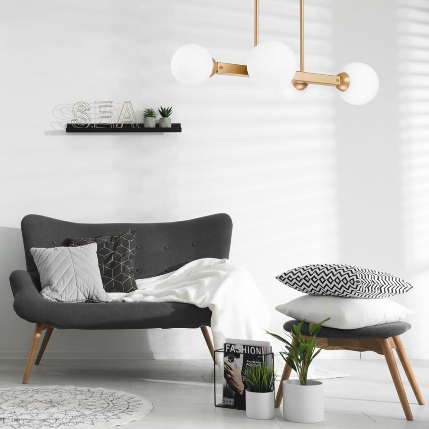 Viseći luster ASTRO 4xG9/5W/230V zlatna