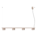 Viseći luster AURA na kablu 4xGX53/10W/230V taupe