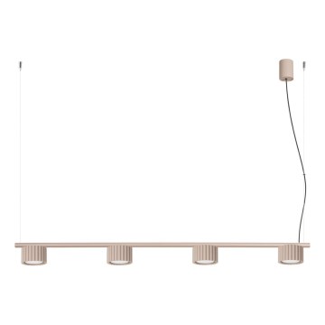 Viseći luster AURA na kablu 4xGX53/10W/230V taupe