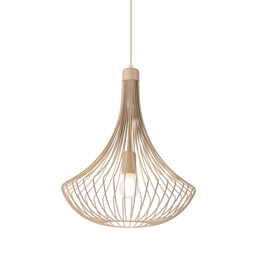 Viseći luster BALERINA 1xE27/15W/230V bež