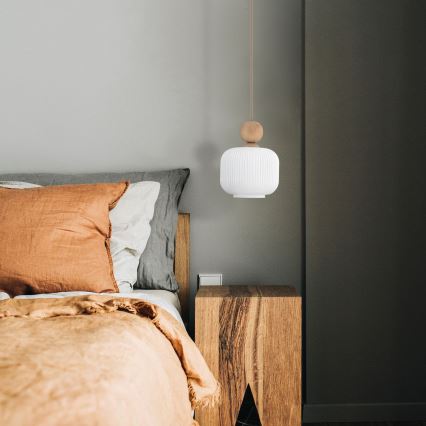 Viseći luster BALLO na kabelu 1xE14/10W/230V bež