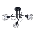 Viseći luster BELUCI 3xE14/40W/230V crna
