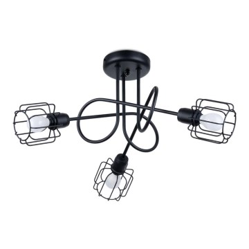 Viseći luster BELUCI 3xE14/40W/230V crna