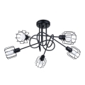 Viseći luster BELUCI 5xE14/40W/230V crna