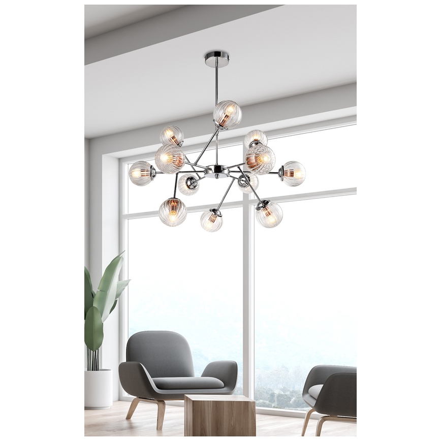 Viseći luster BEST 12xE14/40W/230V