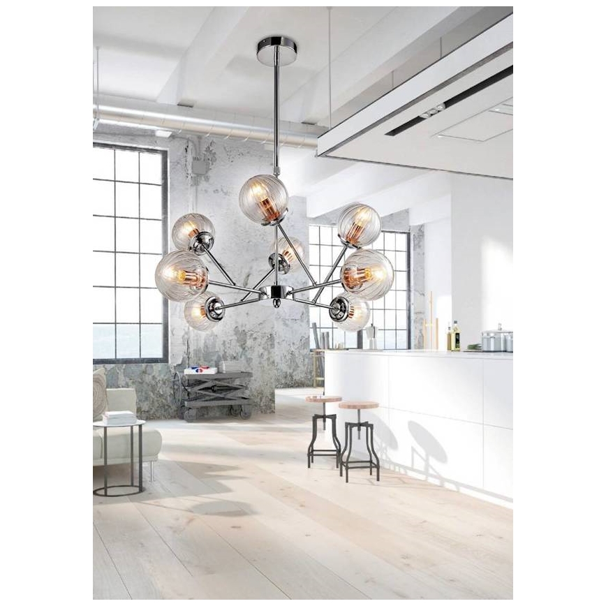 Viseći luster BEST 8xE14/40W/230V