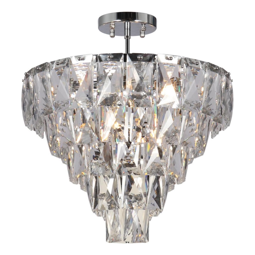 Viseći luster CHELSEA 6xE14/40W/230V pr. 50 cm sjajni krom
