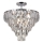 Viseći luster CHELSEA 6xE14/40W/230V pr. 50 cm sjajni krom