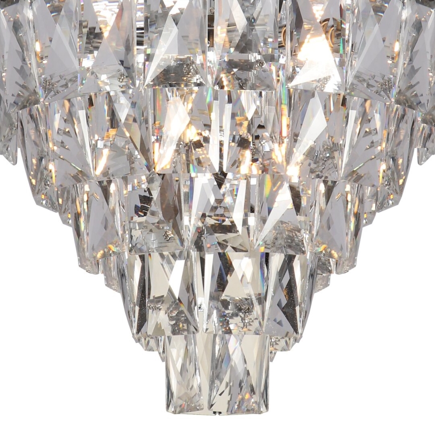Viseći luster CHELSEA 6xE14/40W/230V pr. 50 cm sjajni krom