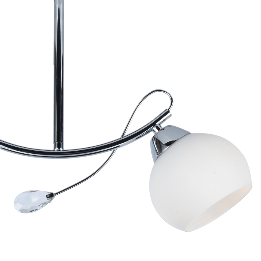 Viseći luster CONNOR 2xE27/15W/230V sjajni krom/bijela