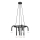 Viseći luster DELORI 8xG9/28W/230V crni