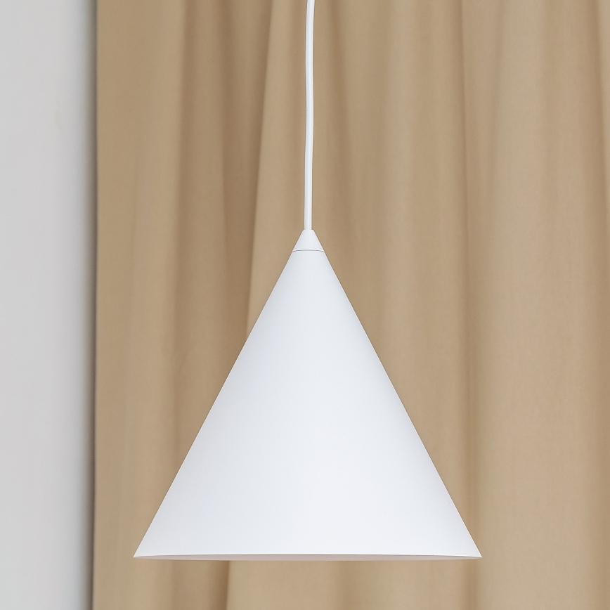 Viseći luster ETNA II na sajli 1x E27/15W/230V, promjer 25 cm, bijela