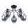 Viseći luster FILLAN 5xE27/60W/230V crna