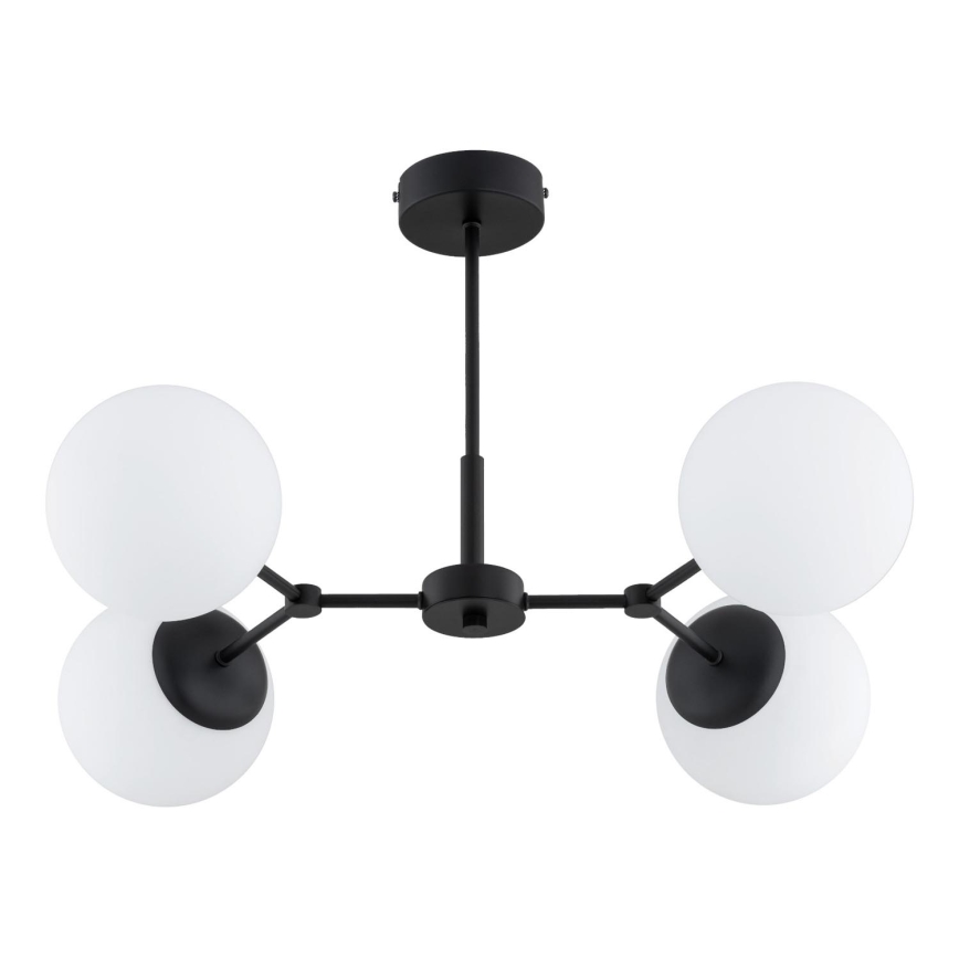 Viseći luster FOTON 4xE14/10W/230V crna