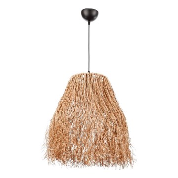 Viseći luster FRINGE na kabelu, 1xE27/40W/230V, rafija