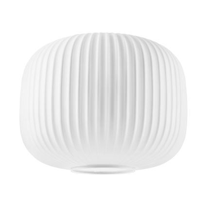 Viseći luster HECTOR na sajli 1xE27/15W/230V, bijela/mesing, Ø 25 cm