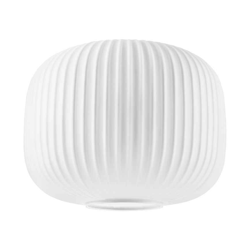 Viseći luster HECTOR na sajli 1xE27/15W/230V, bijela/mesing, Ø 25 cm