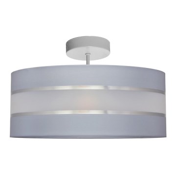Viseći luster HELEN 3xE27/15W/230V siva/sjajni krom
